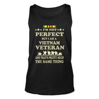 Memorial Day Gift Veterans Day Vietnam Veteran T Unisex Tank Top - Seseable