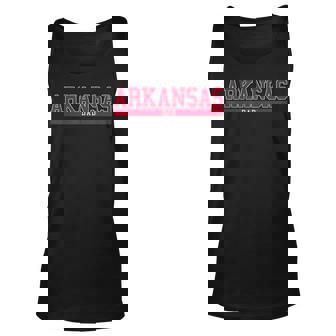 Mens Arkansas State Dad Sports Unisex Tank Top - Thegiftio