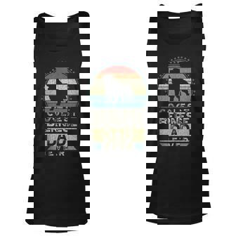Mens Coolest Bernese Dad Ever Fathers Day Bernese Mountain Unisex Tank Top - Thegiftio