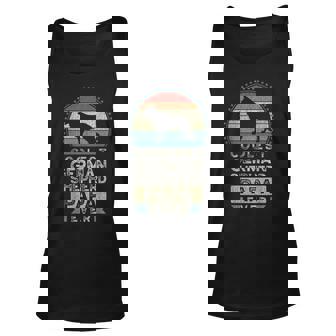 Mens Coolest German Shepherd Papa Ever Fathers Day Dad Grandpa Unisex Tank Top - Thegiftio