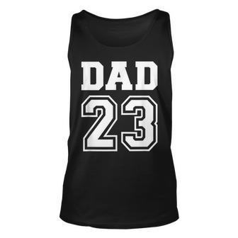 Mens Dad 2023 For New Daddy To Be Unisex Tank Top - Thegiftio UK