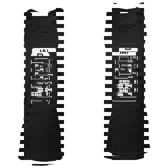 Mens Dad Atm Fathers Gift Men Women Tank Top Graphic Print Unisex - Thegiftio