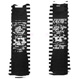 Mens Funny Cheerleading Dad Father Cheer Dad Unisex Tank Top - Thegiftio