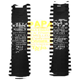 Mens Humor Gift Dad Birthday – Fathers Day Unisex Tank Top - Thegiftio UK