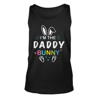 Mens Im Daddy Bunny Rabbit Easter Family Matching Papa Dad Unisex Tank Top - Thegiftio UK