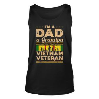 Mens Memory Of Vietnam Veteran Im A Dad Grandpa Gift Unisex Tank Top - Seseable