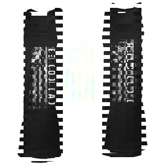 Mens Reel Cool Dad Fishing Fathers Day 4Th Of July Unisex Tank Top - Thegiftio