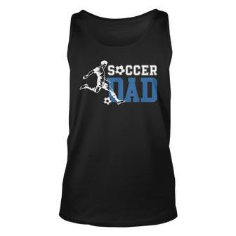 Mens Soccer Dad Life For Fathers Day Birthday Gift For Men Funny Unisex Tank Top - Seseable
