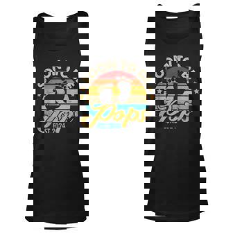 Mens Soon To Be Pops Est 2024 Fathers Day Gift Pregnancy Unisex Tank Top - Thegiftio UK