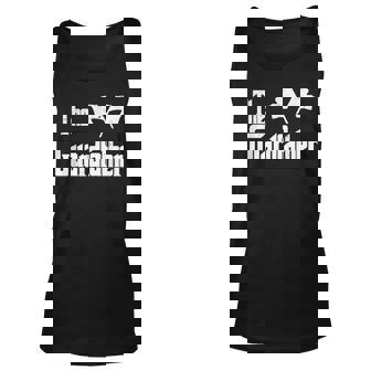 Mens The Guardfather Funny Meme Color Guard Proud Dad Colorguard Unisex Tank Top - Thegiftio
