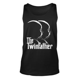 Mens The Twinfather Funny Father Of Twins Dad Gift Unisex Tank Top - Seseable