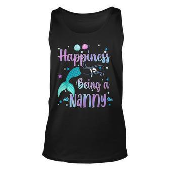 Mermaid Mom Happiness Is Being A Nanny Unisex Tank Top | Mazezy
