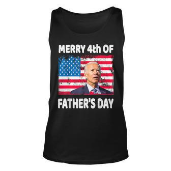Merry 4Th Of July Fathers Day 4Th Of July Unisex Tank Top - Thegiftio UK