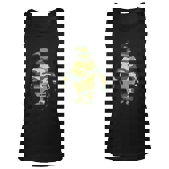 Military Penguin Camo Men Print Us Bird Animal Veteran Gift Unisex Tank Top | Seseable UK