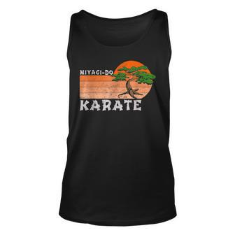 Miyagi-Do Karate Funny Vintage Karate Bonsai Tree Unisex Tank Top - Seseable