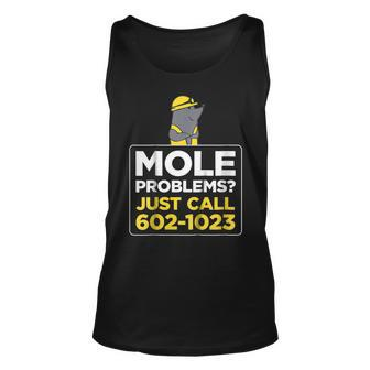 Mole Problems Just Call Avogadros Number Mole Day Unisex Tank Top | Mazezy