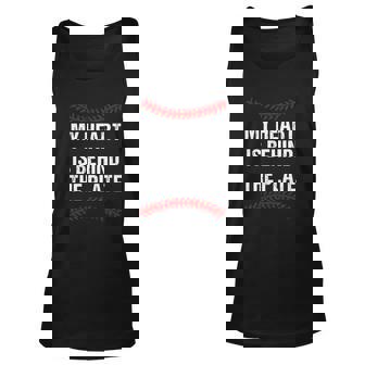 Mom Baseball For Women Mom Of Catcher Men Women Tank Top Graphic Print Unisex - Thegiftio UK