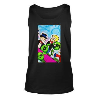 Monopoly Best Players Boardgame Unisex Tank Top | Mazezy