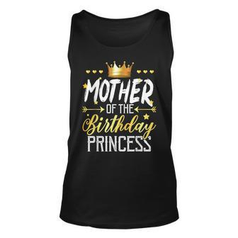 Mother Of The Birthday Princess Unisex Tank Top - Seseable