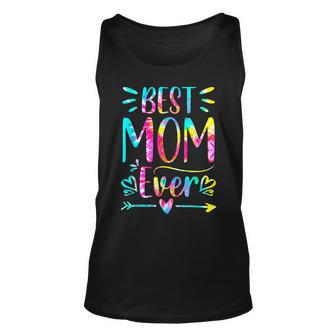 Mothers Day Best Mom Ever Gifts Tie Dye Daughter Women Mom Unisex Tank Top | Mazezy