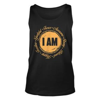 Motivational Quote Inspiration Positive Saying Life Slogan Unisex Tank Top | Mazezy