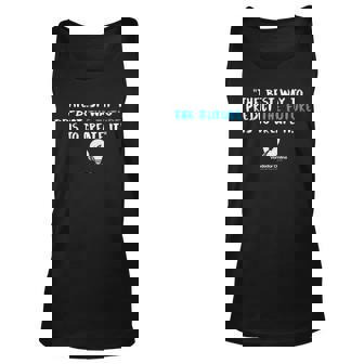 Motivational The Best Way To Predict The Future Unisex Tank Top - Thegiftio