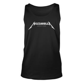 Mozzarella Masters Of Cheese Foodie Chef Baker Cook Unisex Tank Top | Mazezy