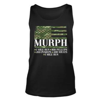 Murph Memorial Day Workout Unisex Tank Top - Seseable