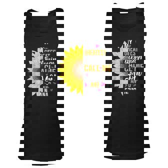 My Greatest Blessings Call Me Mom And Nana Mothers Day Unisex Tank Top | Mazezy