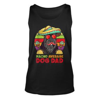 Nacho Average Giant Schnauzer Dog Dad Cinco De Mayo Unisex Tank Top | Mazezy