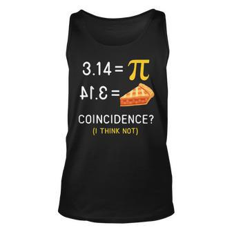 National Pi Day Math Teacher Pie Equals Pie Unisex Tank Top - Seseable