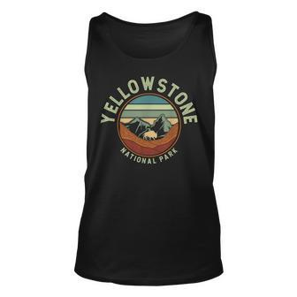 Nature Yellowstone National Park Unisex Tank Top | Mazezy