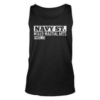 Navy Street Mixed Martial Arts Unisex Tank Top - Seseable