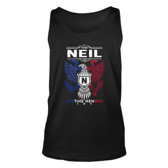 Neil Name - Neil Eagle Lifetime Member Gif Unisex Tank Top - Seseable
