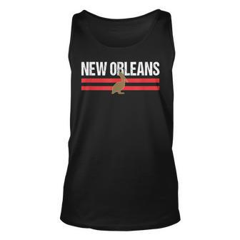 New Orleans Native Pelican Local Standard New Orleans Pro Unisex Tank Top | Mazezy