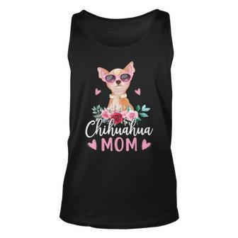Niedliche Chihuahua Mama Sonnenbrille Für Chihuahua-Besitzer Tank Top - Seseable