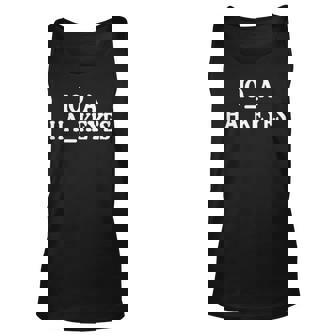 No Dubs Io A Ha Keyes Unisex Tank Top | Mazezy