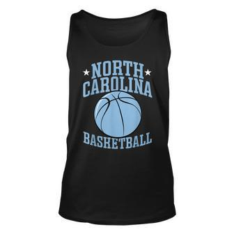 North Carolina Basketball Unisex Tank Top | Mazezy