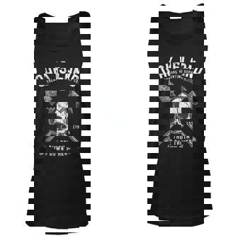 Oak Island Vintage Skull Templar Treasure Hunting Gift Unisex Tank Top | Mazezy