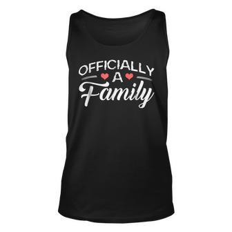 Officially A Family Love Adoption Gotcha Day Shirts Unisex Tank Top | Mazezy