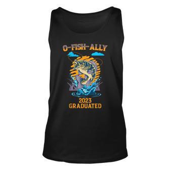 Ofishally 2023 Graduated Funny Class Of 2023 Seniors Grad Unisex Tank Top - Thegiftio UK