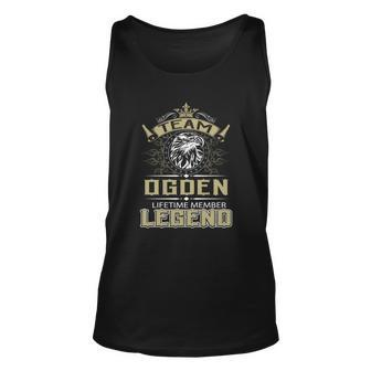 Ogden Name - Ogden Eagle Lifetime Member L Unisex Tank Top - Seseable