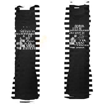 Oh Look A Squirrel Funny Adhd Short Attention Span Unisex Tank Top - Seseable