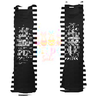 Oh For Peeps Sake Easter French Bulldog Bunny Ear Egg Tank Top | Mazezy