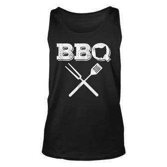 Ohio Bbq Best Barbecue Ribs Meats Dad Cleveland Oh Unisex Tank Top | Mazezy