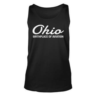 Ohio - Birthplace Of Aviation - Throwback Design - Classic Unisex Tank Top | Mazezy