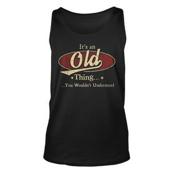 Old Personalized Name Gifts Name Print S With Name Old Unisex Tank Top - Seseable