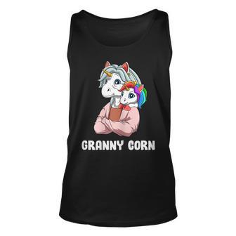 Oma Mais Oma Einhorn Lustiges Oma Einhorn Tank Top - Seseable