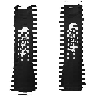 On Wednesday We Wear Black Unisex Tank Top - Thegiftio