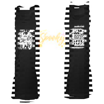 One Spooky Mama Halloween Bleach Funny Mom Men Women Tank Top Graphic Print Unisex - Thegiftio